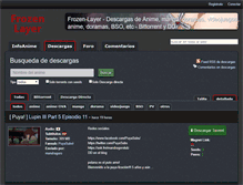 Tablet Screenshot of frozen-layer.com